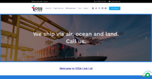 IOSA Link Website Design