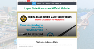 Lagos State Government Website Design