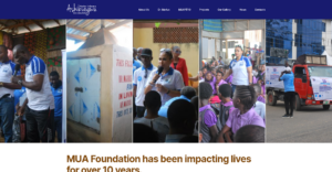 MUA Foundation Website Design