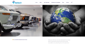 Sattech Global Ltd Website Design